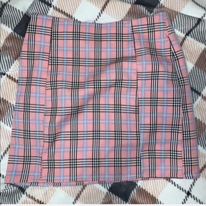 Plaid Skirt